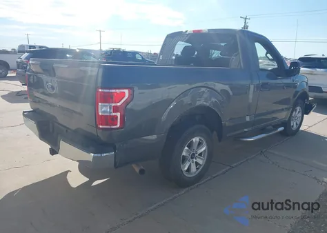 2018 Ford F-150 Xl из США, поврежденный, VIN 1FTMF1CB4JKE30106